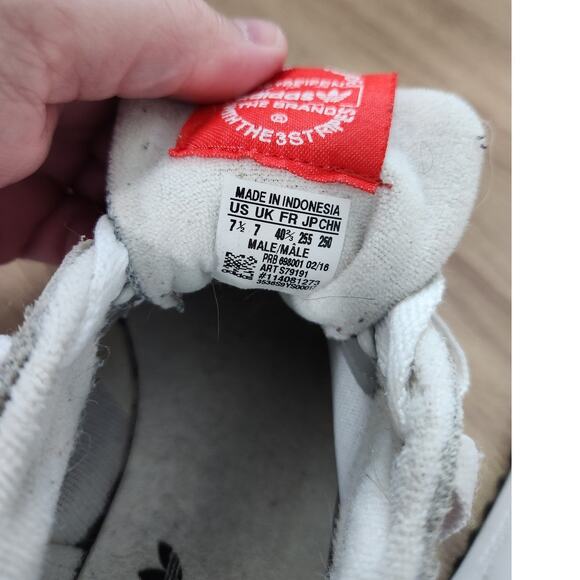 Adidas ZX 700 IM S79191 Men's 7.5 Trainer Shoes Gray Red Mesh Athletic Sneakers - Picture 9 of 9